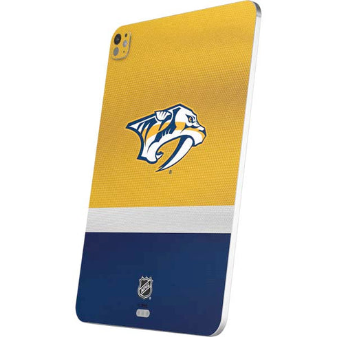 NHL Nashville Predators Alternate Jersey iPad Pro 13in M4 (2024) Skin