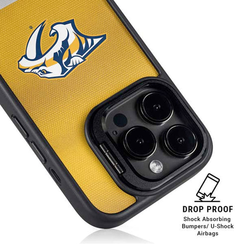 NHL Nashville Predators Alternate Jersey iPhone 13 Pro Kickstand Case
