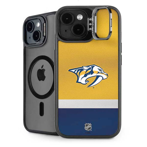 NHL Nashville Predators Alternate Jersey iPhone 14 Plus Kickstand Case