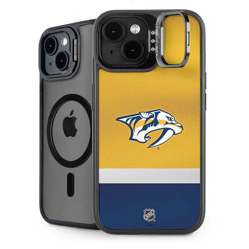 NHL Nashville Predators Alternate Jersey iPhone 15 Plus Kickstand Case