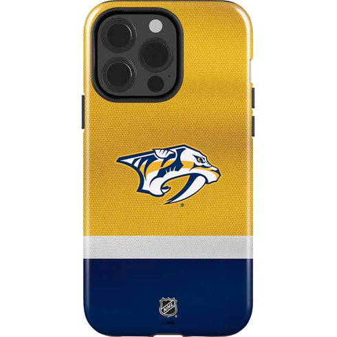 NHL Nashville Predators Alternate Jersey iPhone 15 Pro Impact Case