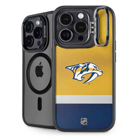NHL Nashville Predators Alternate Jersey iPhone 15 Pro Max Kickstand Case