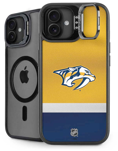 NHL Nashville Predators Alternate Jersey iPhone 16 Kickstand Case