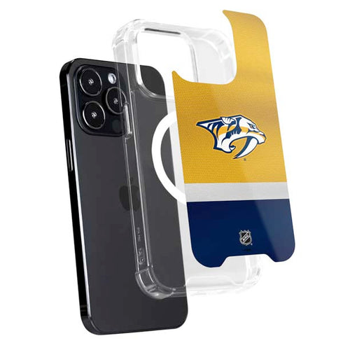 NHL Nashville Predators Alternate Jersey iPhone 16 Pro MagSafe Case