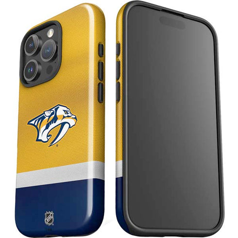 NHL Nashville Predators Alternate Jersey iPhone 16 Pro Max Impact Case