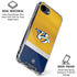 NHL Nashville Predators Alternate Jersey iPhone 16e Clear Case