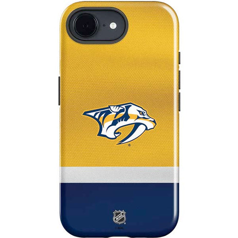 NHL Nashville Predators Alternate Jersey iPhone 16e Impact Case
