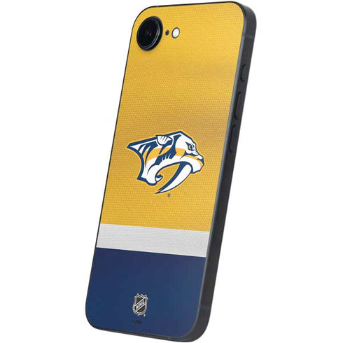NHL Nashville Predators Alternate Jersey iPhone 16e Skin