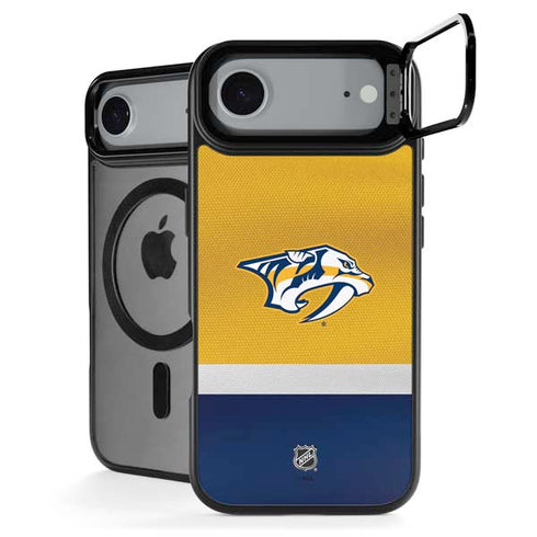 NHL Nashville Predators Alternate Jersey iPhone 17 Air Kickstand Case