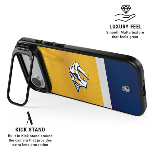 NHL Nashville Predators Alternate Jersey iPhone 17 Air Kickstand Case
