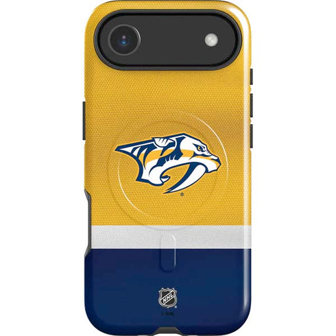 NHL Nashville Predators Alternate Jersey iPhone 17 Air Magsafe Impact Case