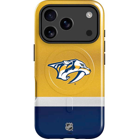 NHL Nashville Predators Alternate Jersey iPhone 17 Pro Magsafe Impact Case