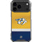 NHL Nashville Predators Alternate Jersey iPhone 17 Pro Max Clear Case