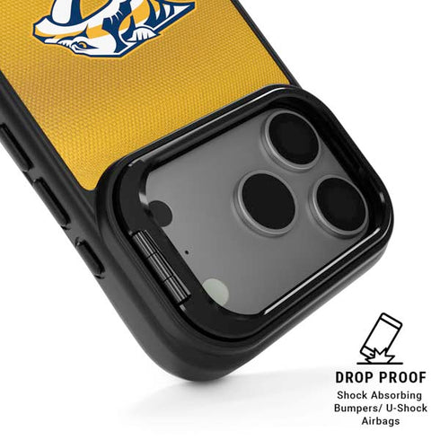 NHL Nashville Predators Alternate Jersey iPhone 17 Pro Max Kickstand Case