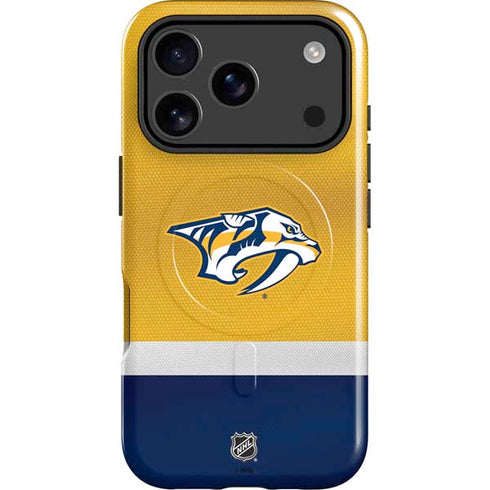 NHL Nashville Predators Alternate Jersey iPhone 17 Pro Max Magsafe Impact Case