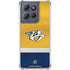 NHL Nashville Predators Alternate Jersey Moto G 5G (2025) Clear Case