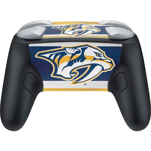 NHL Nashville Predators Alternate Jersey Nintendo Switch 2 (2025) Pro Controller Skin