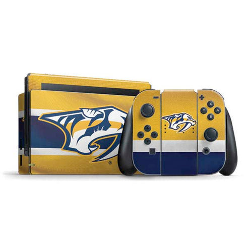 NHL Nashville Predators Alternate Jersey Nintendo Skins