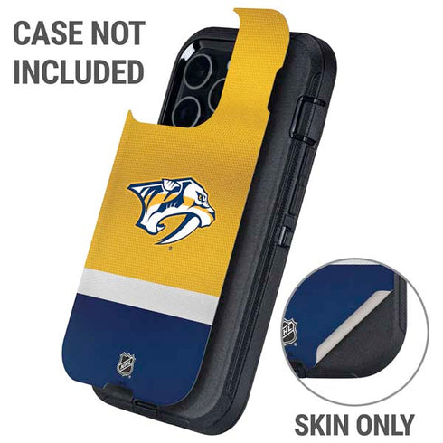 NHL Nashville Predators Alternate Jersey Otterbox Defender iPhone Skin