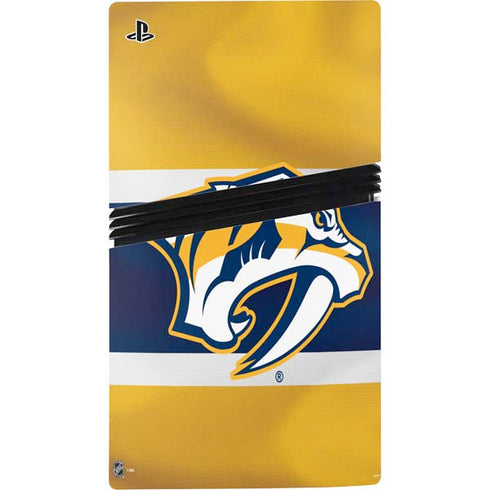 NHL Nashville Predators Alternate Jersey PS5 Pro Console Skin