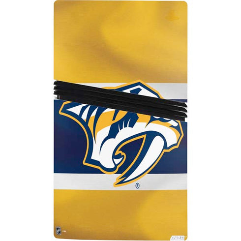 NHL Nashville Predators Alternate Jersey PS5 Pro Console Skin