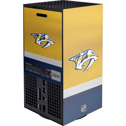 NHL Nashville Predators Alternate Jersey XBox Series X Digital Edition Console Skin