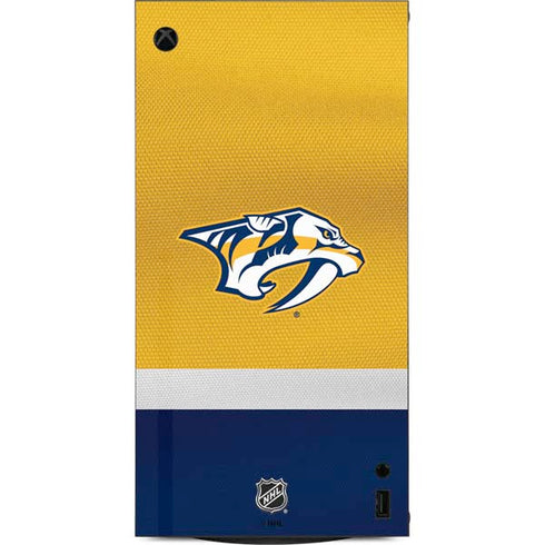 NHL Nashville Predators Alternate Jersey XBox Series X Digital Edition Console Skin
