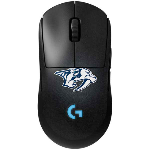 NHL Nashville Predators Black Background G Pro Wireless Gaming Mouse Skin