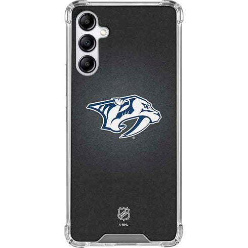 NHL Nashville Predators Black Background Gabb Phone 4 Clear Case