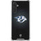 NHL Nashville Predators Black Background Galaxy A17 Clear Case