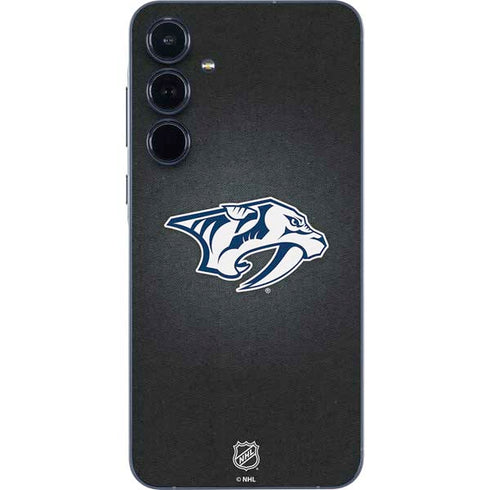 NHL Nashville Predators Black Background Galaxy A35 5G Skin