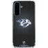 NHL Nashville Predators Black Background Galaxy A36 5G Clear Case