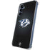 NHL Nashville Predators Black Background Galaxy A55 5G Clear Case
