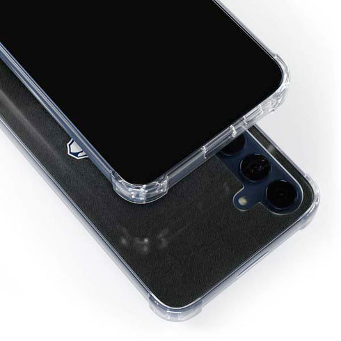 NHL Nashville Predators Black Background Galaxy A55 5G Clear Case