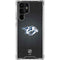 NHL Nashville Predators Black Background Galaxy S23 Ultra Clear Case