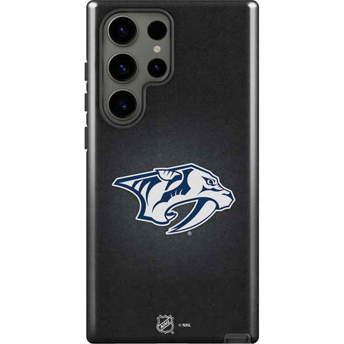 NHL Nashville Predators Black Background Galaxy S23 Ultra Pro Case