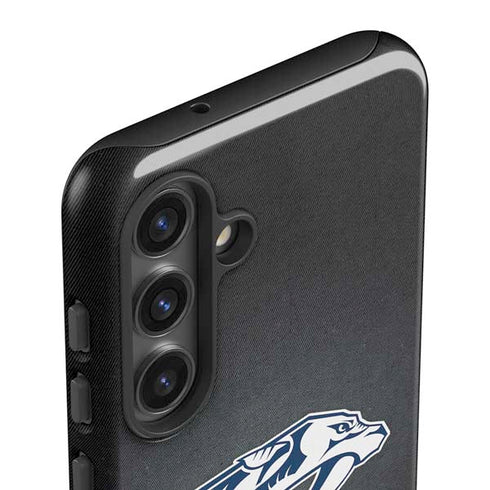 NHL Nashville Predators Black Background Galaxy S25 Plus Impact Case