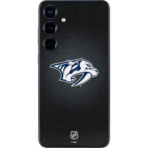 NHL Nashville Predators Black Background Galaxy S24 Plus Skin
