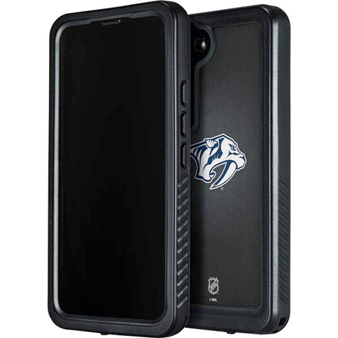NHL Nashville Predators Black Background Galaxy S24 Plus Waterproof Case