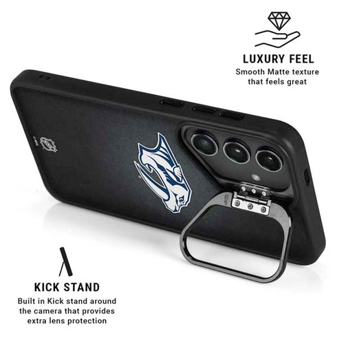 NHL Nashville Predators Black Background Galaxy S25 Ultra Kickstand Case