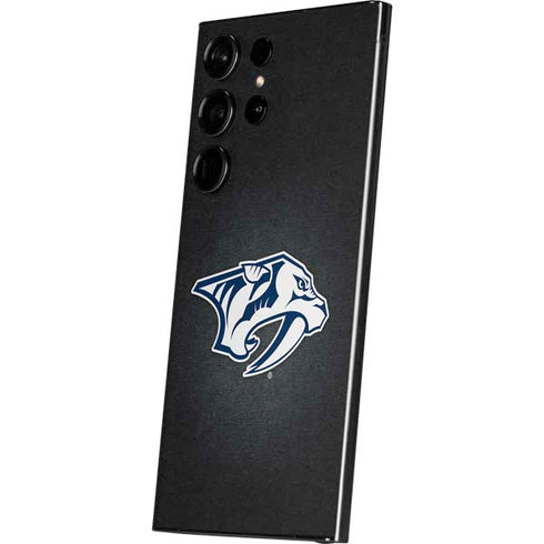NHL Nashville Predators Black Background Galaxy S24 Ultra Skin