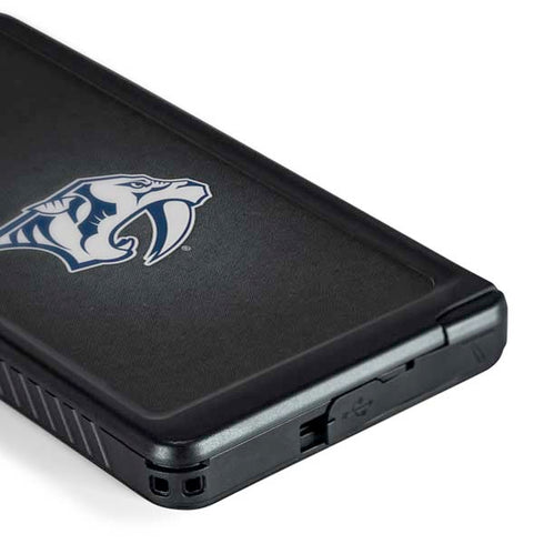 NHL Nashville Predators Black Background Galaxy S24 Ultra Waterproof Case