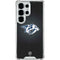 NHL Nashville Predators Black Background Galaxy S25 Ultra Clear Case