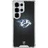 NHL Nashville Predators Black Background Galaxy S25 Ultra Clear Case