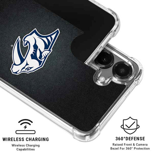 NHL Nashville Predators Black Background Galaxy S26 Clear Case