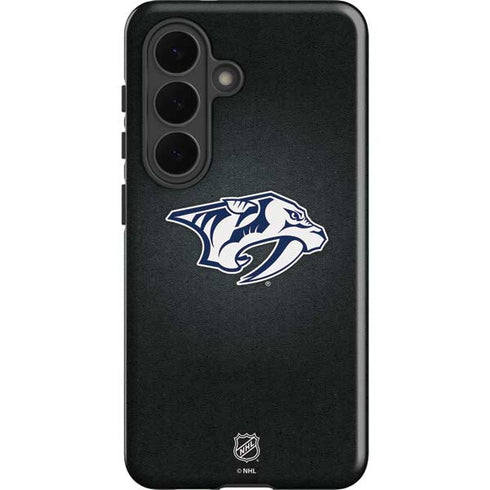 NHL Nashville Predators Black Background Galaxy S26 Impact Case
