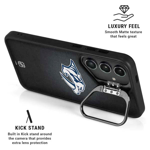 NHL Nashville Predators Black Background Galaxy S26 Kickstand Case