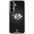 NHL Nashville Predators Black Background Galaxy S26 Plus Clear Case