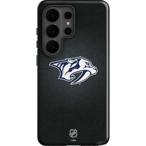 NHL Nashville Predators Black Background Galaxy S26 Ultra Impact Case