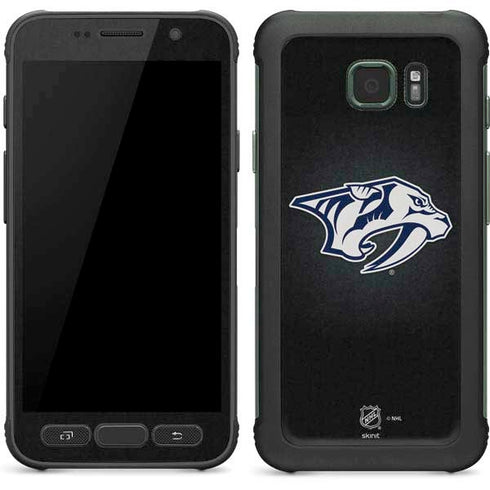 NHL Nashville Predators Black Background Galaxy S7 Active Skin